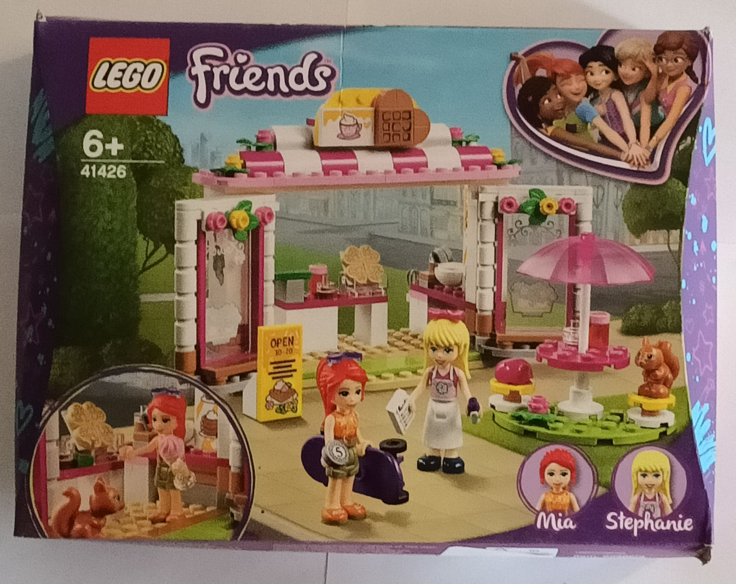 Used LEGO Friends 41426 Heartlake City Park Cafe