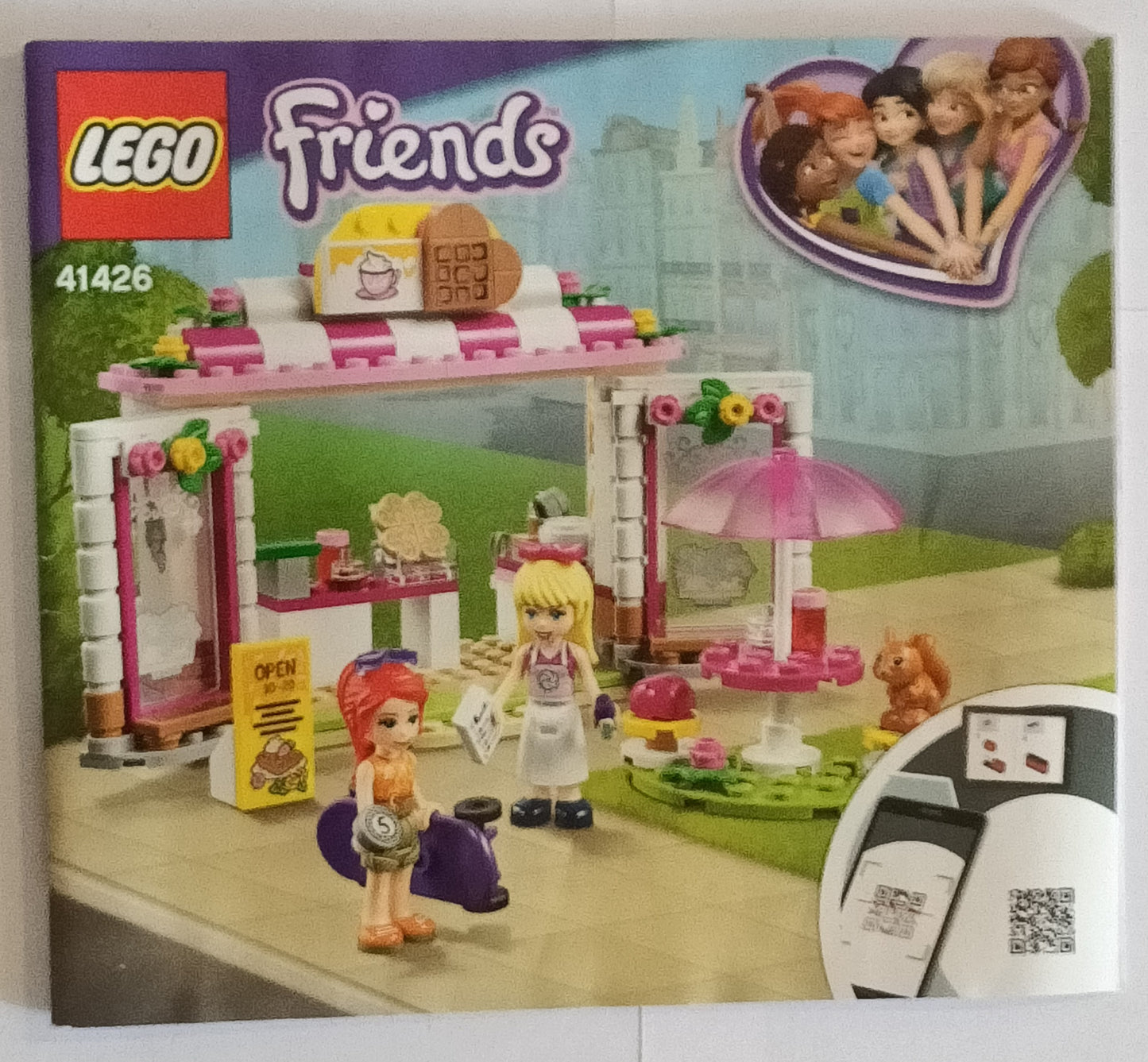 Used LEGO Friends 41426 Heartlake City Park Cafe